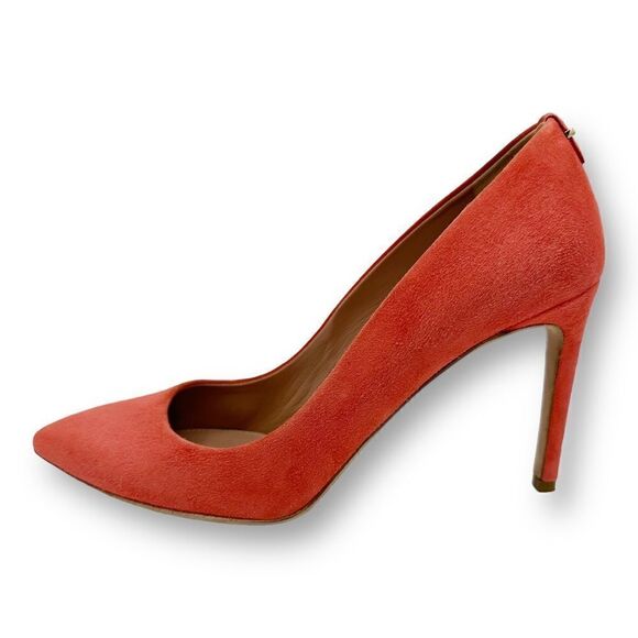 Hugo Boss Orange Suede Pointed Toe Stiletto Pumps EUR 40 US 9.5 - Picture 3 of 13